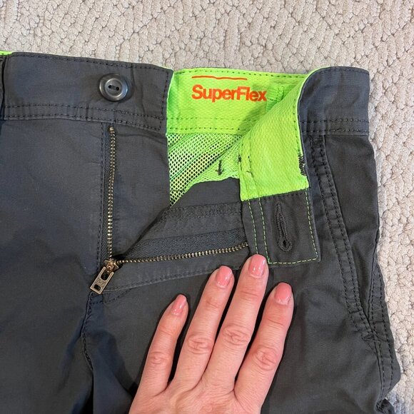 Urban Pipeline Grey Cargo Shorts Youth Size 10 NWOT - Picture 4 of 11